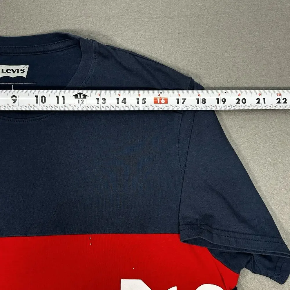 Levi’s Colorblock Graphic Logo T-Shirt Men’s Large Multicolor